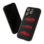 Red MR2 JDM Sports Car Phone Case Tough Multi View