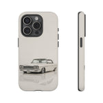 Impala White Studio Phone Case Studio Color Match Car Art