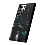 1965 Black Riviera car phone case | Retro Night Cityscape Tough Case