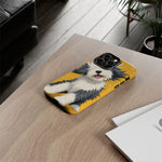 Sheepdog Hair Flip Phone Case Funny Dog Lover Gift