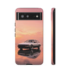 Panda AE86 Pastel Rain Reflection Tough Case