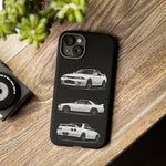 R32 Skyline Phone Case White, Three-View Vector Cover, Gift GTR Fans