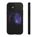 Girl at Window Night Cityphone Case | Tough Case
