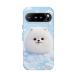 Samoyed Kawaii Snowball Chibi Pet Dog Breed Art Tough Phone Case