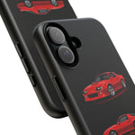 Z28 Red Triview Phone Case Classic Car Illustration