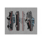 1959 El Camino Classic Car Velveteen Blanket | Vintage Chevy Auto