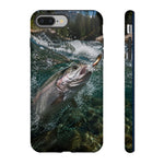 Steelhead River Strike Phone Case Freshwater Fishing Gift for Anglers