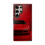 Red NSX Phone Case, 90s JDM Supercar Legend Tough Cover, Mens Gift