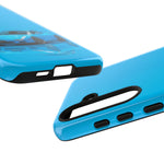 RX-7 Cyan Studio Phone Case Studio Color Match Car Art