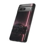 FC RX-7 Pink Neon Fog Column Tough Case