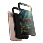 Salmon River Fishing Phone Case, Sunlit Current Cover