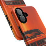 Orange Cuda Phone Case, 71 Classic Muscle Car Tough Cover
