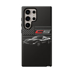 Black C5 Phone Case American Sports Car Tough Cover Gift