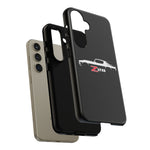 1970 Camaro Z28 White Silhouette Tough Phone Case Cover Gift