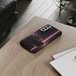 FC RX-7 Pink Neon Fog Column Tough Case