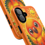 Sun Conure Kawaii Citrus Art Tough Phone Case