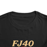 1973 FJ40 Toddler T-Shirt – Vintage Off-Road 4x4 Adventure Graphic Tee