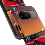 Red C4 ZR-1 King of the Hill Art Tough Phone Case