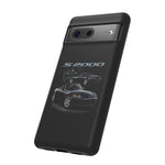 Black S2000 Roadster Collage JDM Tough Phone Case Cover Gift