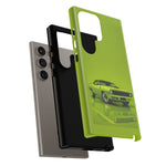 Green Cuda Muscle Car phone case for Gear Heads