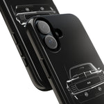 1969 Camaro Black Restomod Front Tough Phone Case Cover Gift