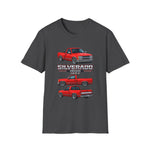 Classic Red 1994 Silverado 1500 Pickup T-Shirt | Truck Illustration