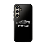 MR2 White Side Silhouette JDM Tough Phone Case Cover Gift