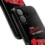 1991 Camaro Heartbeat Red Muscle Car Tough Phone Case Cover