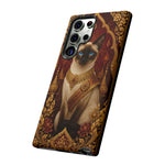Siamese Cat Thai Royal Portrait Art Tough Phone Case