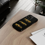 Gold Fairlady Z Classic Sports Car Tough Phone Case - 3 View