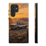 73 Chevy C10 Square body Truck Two-Tone Sunrise Tough Phone Case
