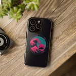 Great Dream Wave Circular Badge Vaporwave Phone Case – Japanese Aesthetic
