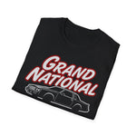 Grand National Shirt Vintage Muscle Car | GNX Style Turbo Buick Silhouette Retro Automotive T-Shirt