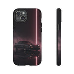 FC RX-7 Pink Neon Fog Column Tough Case