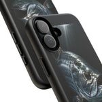 Tarpon Fishing Phone Case, Saltwater Portrait Black Cover, Gift