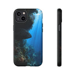 Grouper Reef Phone Case, Shadowed Ledge Light Tough Cover