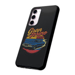1972 Gran Torino Blue Retro Muscle Car Tough Phone Case Cover