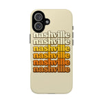 Nashville Retro Stack phone case | Tough Cover