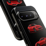 Red 370Z Sports Coupe Tough Phone Case for JDM Enthusiasts