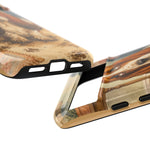 Guilty Basset Hound Phone Case, Muddy Watercolor Art Cover