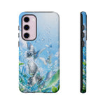Copy of Silver Butterflies Tough Case | Blue Sky Water Droplets Phone Cover