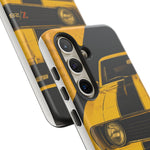 Z28 Yellow Camaro Retro Poster Tough Phone Case