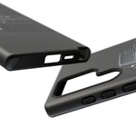 Black 1970 Nova SS Studio Front Tough Phone Case for Muscle Car Fans