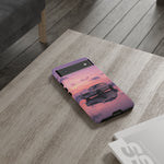 Silver Hakosuka Skyline Mirror Lake Tough Phone Case