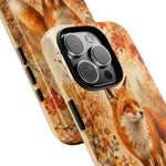 Autumn Fox Woodland Art Tough Phone Case