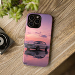 Silver Hakosuka Skyline Mirror Lake Tough Phone Case