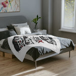 ZR1X Stars & Steel C8 Blanket | Velveteen Microfiber Car Throw