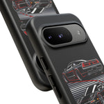NSX Dual View Black Red JDM Sports Car Tough Phone Case Gift