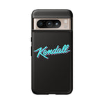 Miami Kendall Pride Retro Script Name Phone Case