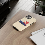R34 Skyline Red Kanji Minimal Tough Phone Case